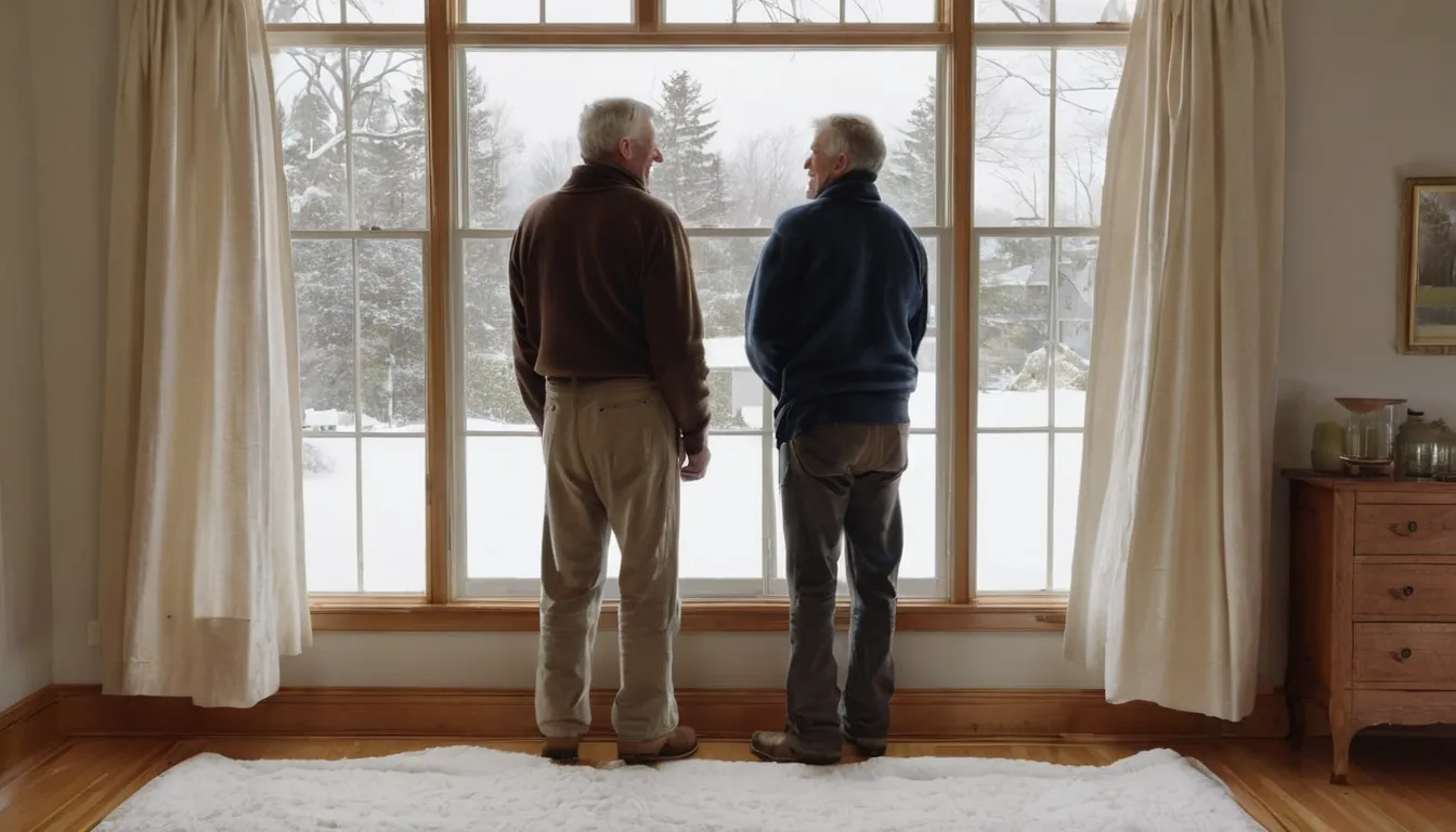 Friendly homeowner and installer reviewing a new window in a Taunton home